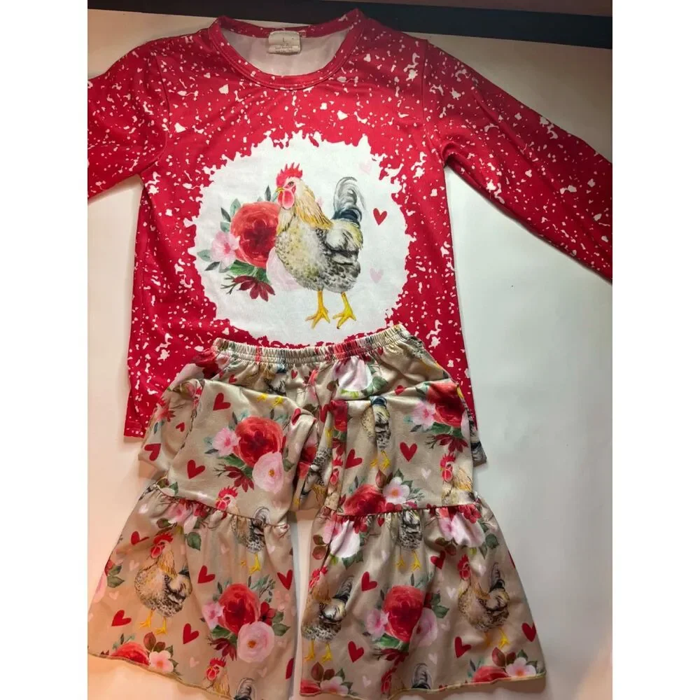 Boutique Chicken girls 4t outfit